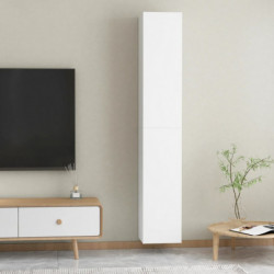 TV-Schränke 2 Stk. Weiß 30,5x30x90 cm Spanplatte