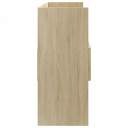 Sideboard Sonoma-Eiche 105x30x70 cm Spanplatte
