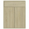 Sideboard Sonoma-Eiche 60 x 30 x 75 cm Spanplatte