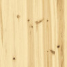 Nachttische 2 Stk. 40x30,5x35,5 cm Massivholz Tanne