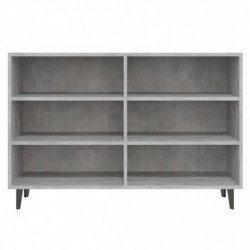 Sideboard Betongrau 103,5x35x70 cm Spanplatte