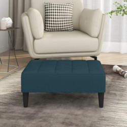 Fußhocker Blau 78x56x32 cm...