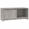 TV-Schrank Betongrau 90x35x40 cm Spanplatte