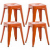 4er Set Hocker Armin