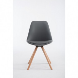 Besucherstuhl Laval Natura Rund