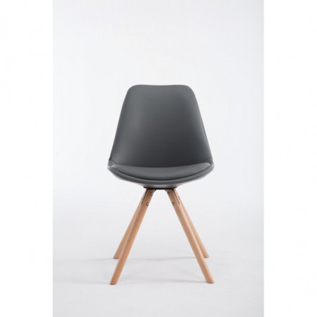 Besucherstuhl Laval Natura Rund