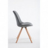 Besucherstuhl Laval Natura Rund