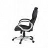 Bürostuhl MATERA Bezug Kunstleder Schwarz Schreibtischstuhl Design Chefsessel Drehstuhl mit X-XL Polsterung