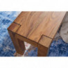 Esszimmer Sitzbank MUMBAI Massiv-Holz Sheesham 180 x 45 x 35 cm Holz-Bank Natur-Produkt Küchenbank im Landhaus-Stil