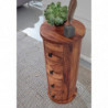 Design Sideboard Sheesham Massivholz 35x85x35 cm