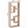 Wandregal Sonoma 36x90x13,5 cm Holz Design Hängeregal modern