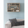 Wandregal WL5.809 Sonoma Eiche 75x51x16 cm Holz Hängeregal Modern