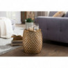 Beistelltisch 32x42x32 cm Aluminium Anstelltisch Gold Orientalisch Rund