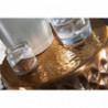 Beistelltisch 32x42x32 cm Aluminium Anstelltisch Gold Orientalisch Rund