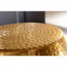 Beistelltisch 30x49,5x30cm Aluminium Gold Dekotisch orientalisch rund