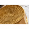 Beistelltisch 30x47x30cm Aluminium Gold Dekotisch orientalisch rund