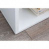 Beistelltisch WL5.696 35x29,5x60 cm Holz Weiß Design Anstelltisch Sofa