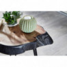 Beistelltisch Akazie Massivholz / Metall Industrial 40x40x32cm Baumkante