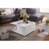 Design Couchtisch 70x70 cm Weiß