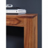 Konsolentisch Massivholz Sheesham Konsole Schreibtisch 115 x 40 cm Landhaus-Stil Arbeits-tisch Naturholz modern