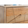 Nachtkonsole SIKAR 40x56x40cm Mango Massivholz Nachtschrank Hoch