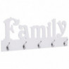 Wandgarderobe FAMILY 74 x 29,5 cm