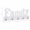 Wandgarderobe FAMILY 74 x 29,5 cm