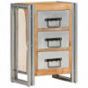 Schubladenschrank 40x30x60 cm Altholz Massiv