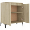 Sideboard Sonoma-Eiche 60x35x70 cm Spanplatte