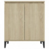 Sideboard Sonoma-Eiche 60x35x70 cm Spanplatte