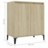 Sideboard Sonoma-Eiche 60x35x70 cm Spanplatte