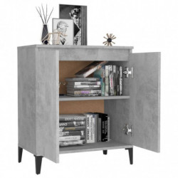 Sideboard Betongrau 60x35x70 cm Spanplatte