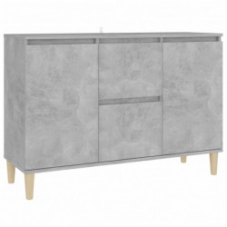 Sideboard Betongrau 103,5x35x70 cm Spanplatte