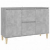 Sideboard Betongrau 103,5x35x70 cm Spanplatte