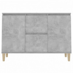 Sideboard Betongrau 103,5x35x70 cm Spanplatte