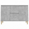 Sideboard Betongrau 103,5x35x70 cm Spanplatte