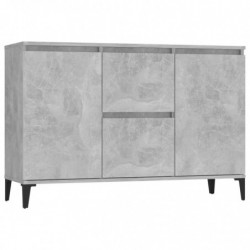 Sideboard Betongrau 104x35x70 cm Spanplatte