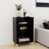 Sideboard Schwarz 57x35x90 cm Spanplatte