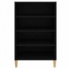 Sideboard Schwarz 57x35x90 cm Spanplatte