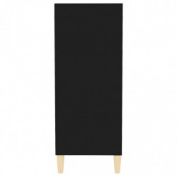 Sideboard Schwarz 57x35x90 cm Spanplatte