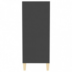 Sideboard Grau 57x35x90 cm Spanplatte