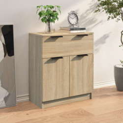 Sideboard Sonoma-Eiche 60x30x70 cm Holzwerkstoff