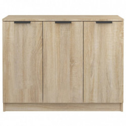 Sideboard Sonoma-Eiche 90,5x30x70 cm Holzwerkstoff