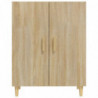 Sideboard Sonoma-Eiche 70x34x90 cm Holzwerkstoff