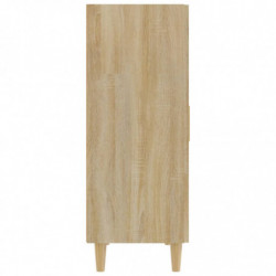 Sideboard Sonoma-Eiche 70x34x90 cm Holzwerkstoff