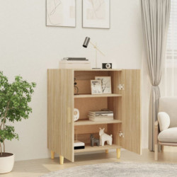 Sideboard Sonoma-Eiche 70x34x90 cm Holzwerkstoff