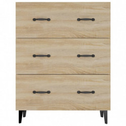 Sideboard Sonoma-Eiche 69,5x34x90 cm Holzwerkstoff