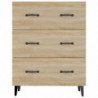 Sideboard Sonoma-Eiche 69,5x34x90 cm Holzwerkstoff