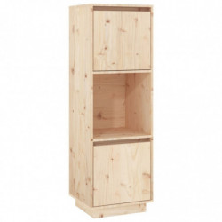 Highboard 38x35x117 cm Massivholz Kiefer