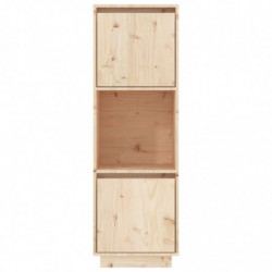 Highboard 38x35x117 cm Massivholz Kiefer